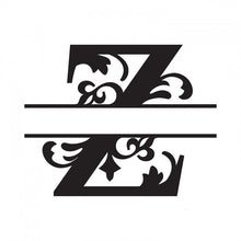 Load image into Gallery viewer, Large Oval Wooden Monogram Plaque