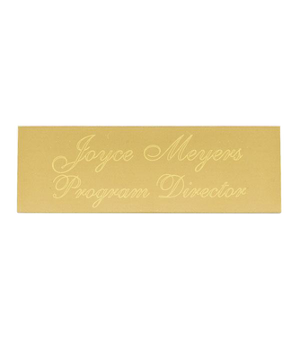 Brass Plate 3
