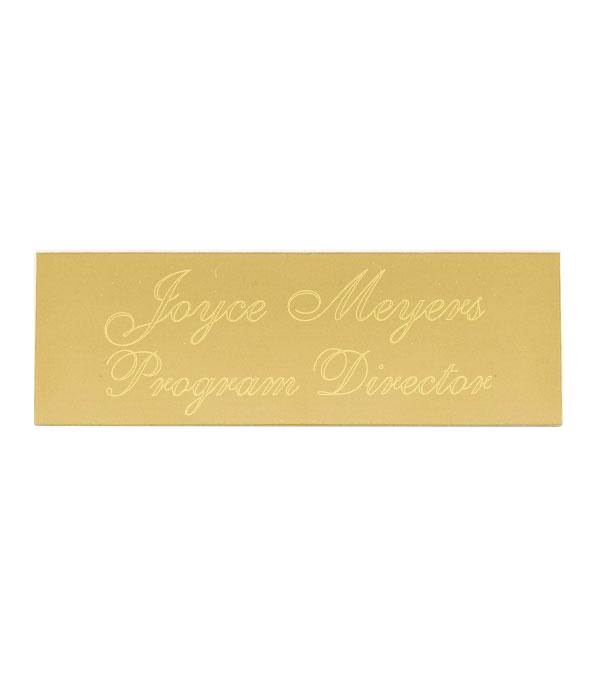 Brass Plate 3