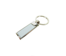 Load image into Gallery viewer, 2-Tone Metal Fob &amp; Key Chain
