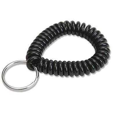 Plastic Wrist Coil Key Chain