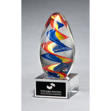 Load image into Gallery viewer, Art Glass Award- Multi Color

