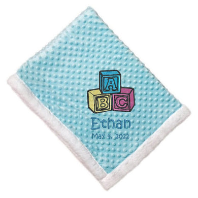 Embroidery Kid Block Design Blanket | Embroidery Kids items | Embroidery gifts online in Winnipeg | Embroidery shop in Winnipeg | Embroidery gifts in Canada | Online gift shop in Winnipeg | Online gift shop in Winnipeg