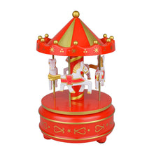 Load image into Gallery viewer, Carousel music box rocking horse for baby gifts in Canada
