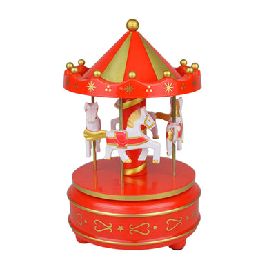 Carousel music box rocking horse for baby gifts in Canada