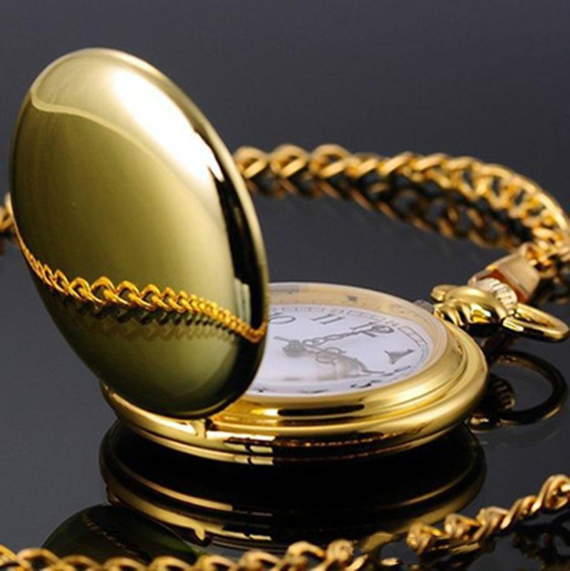 Shiny Gold Pocket Watch