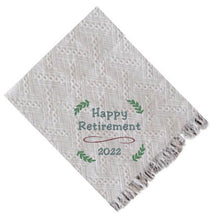 Load image into Gallery viewer, Custom Happy Retirement Antique Throw
