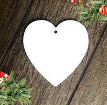 Load image into Gallery viewer, Customized Photo Personalization Ornament - Heart Buy online from Engraving Reimagined in Canada and USA !|
