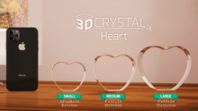 Load image into Gallery viewer, Heart Shaped 3 D Photo Art
