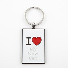 Load image into Gallery viewer, &quot;I (Heart)&quot; Keychain - Vertical
