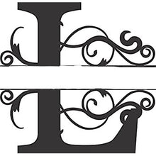 Load image into Gallery viewer, Large Oval Wooden  Monogram Plaque
