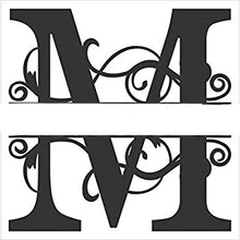 Load image into Gallery viewer, Large Oval Wooden  Monogram Plaque
