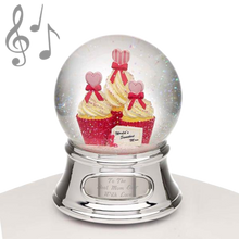Load image into Gallery viewer, Musical Water Globe - Mom and Cupcakes | Gift store in Canada | Gift store in Winnipeg | Online gift shop in Winnipeg | Xmas gift shop in Canada
