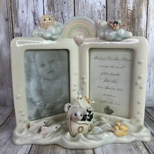 Load image into Gallery viewer, Ceramic Noah Ark frame- baby gifts in Canada
