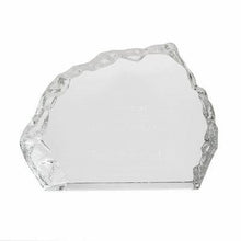 Load image into Gallery viewer, Wide Iceberg Glass Award engravable
