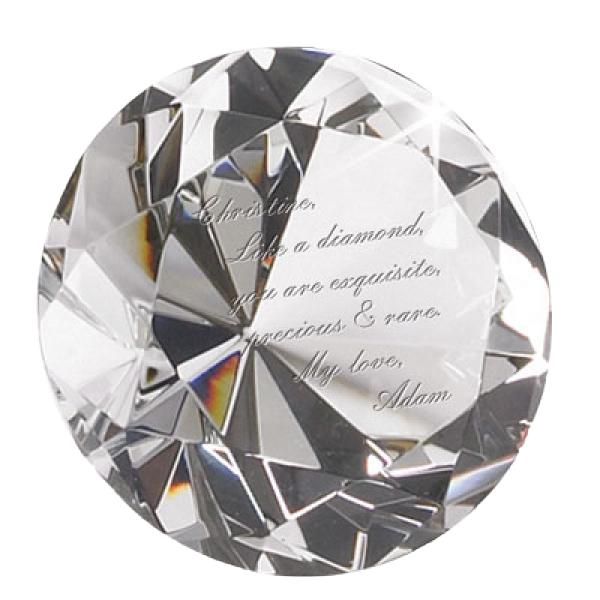 Optic Diamond Paperweight