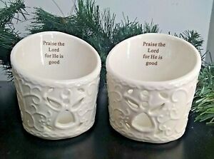 Candle holder -praise the lord- religious and memorial gifts in Canada