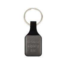 Load image into Gallery viewer, Square Keychain - Black on Black
