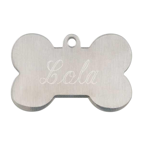 Stainless Steel Bone Pet Tag
