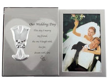 Load image into Gallery viewer, &quot;Our Wedding Day&quot; Photo Frame with Album
