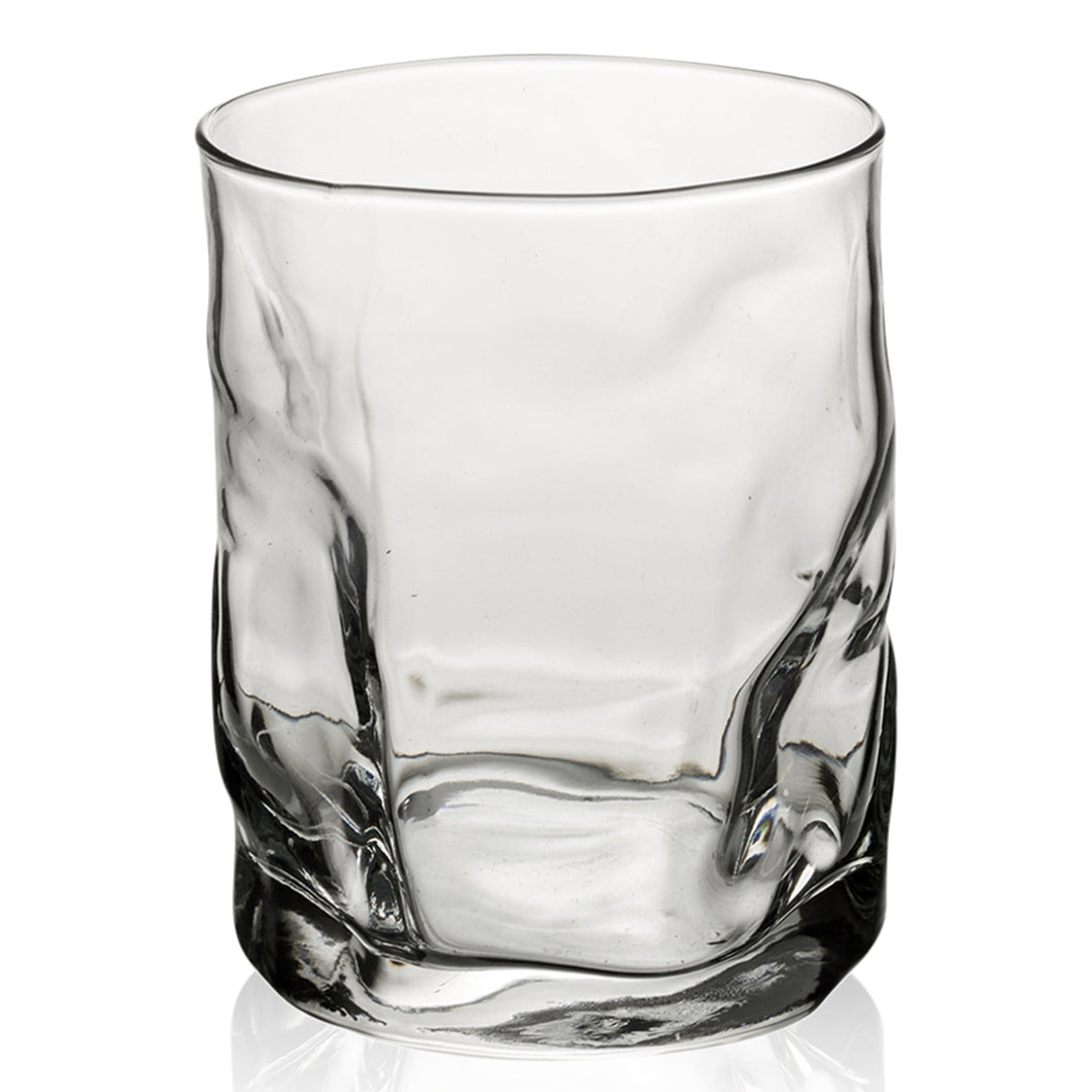 Whiskey Glass Tumbler- Wavy