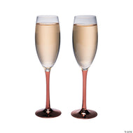 Copper Stem Wedding Toasting Glass