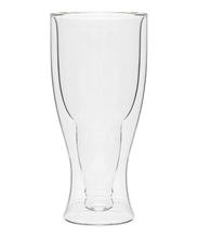 Load image into Gallery viewer, double wall pilsner glass 
