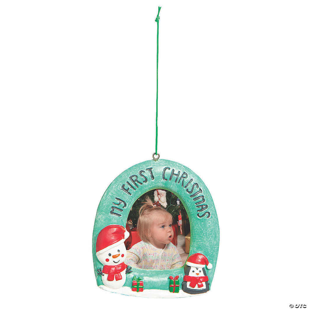 First Christmas Picture Frame Ornament