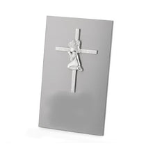 Load image into Gallery viewer, Stainless Steel Cross Plaque - Girl
