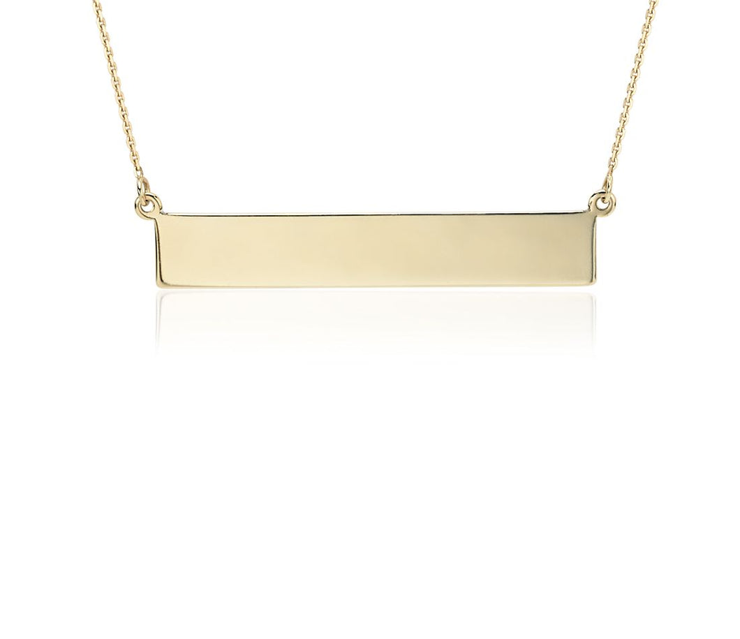 gold bar necklace , gold bar necklace online, gold bar necklace online Canada, gold bar necklace online Winnipeg, online necklace in Winnipeg, online necklace store in Canada