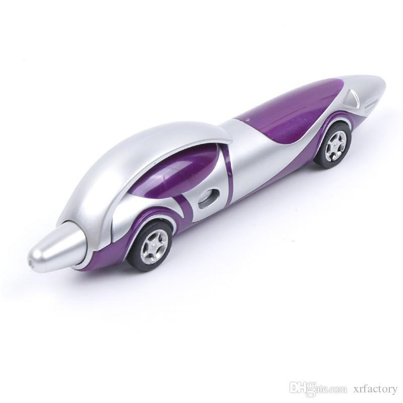 purple car shaped pen