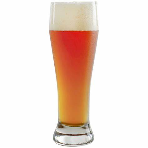 Pilsner draft beer glass