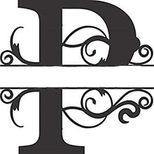 Load image into Gallery viewer, Large Oval Wooden  Monogram Plaque
