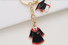 Load image into Gallery viewer, Cap and Gown Keychain
