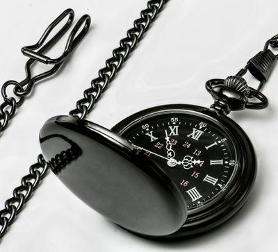 Black Pocket Watch