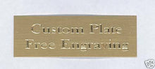 Load image into Gallery viewer, Brass Plate 3&quot; x 3/4&quot; for trophy engravable for trophies in Canada

