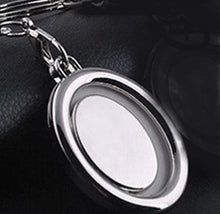 Load image into Gallery viewer, Silver Photo Key Chain-Oval
