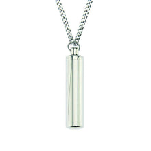 Load image into Gallery viewer, Stainless steel cylinder ash pendant engravable
