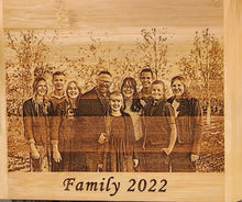 Load image into Gallery viewer, Custom Wood Photo Portrait- 3 sizes BAMBOO | Custom wood potrati | Wood potraits online | Gift shop in Canada | Gift shop in Winnipeg
