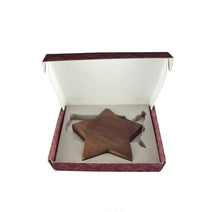 Load image into Gallery viewer, Walnut Paperweight - Star
