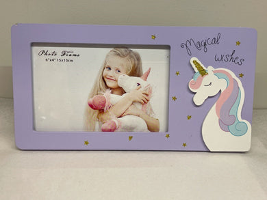 magical wishes wood frame